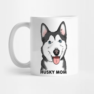 Husky Mom Smiling Husky Mug